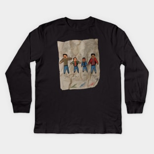 the last of us - sam and henry Kids Long Sleeve T-Shirt